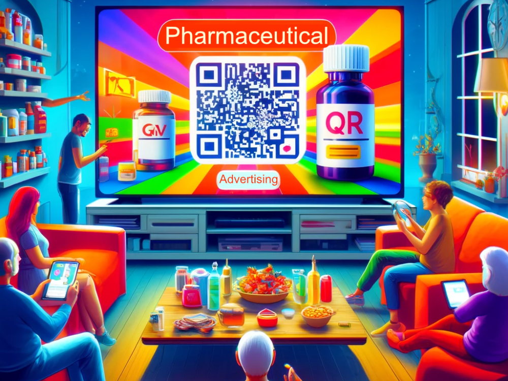 Pharmaceutical TV Advertising & QR Codes